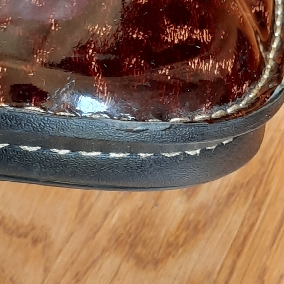 Alegria Paloma Patent Leather Mary Jane, Animal Print, US Size 7/7.5, EU 37 - Picture 9 of 9